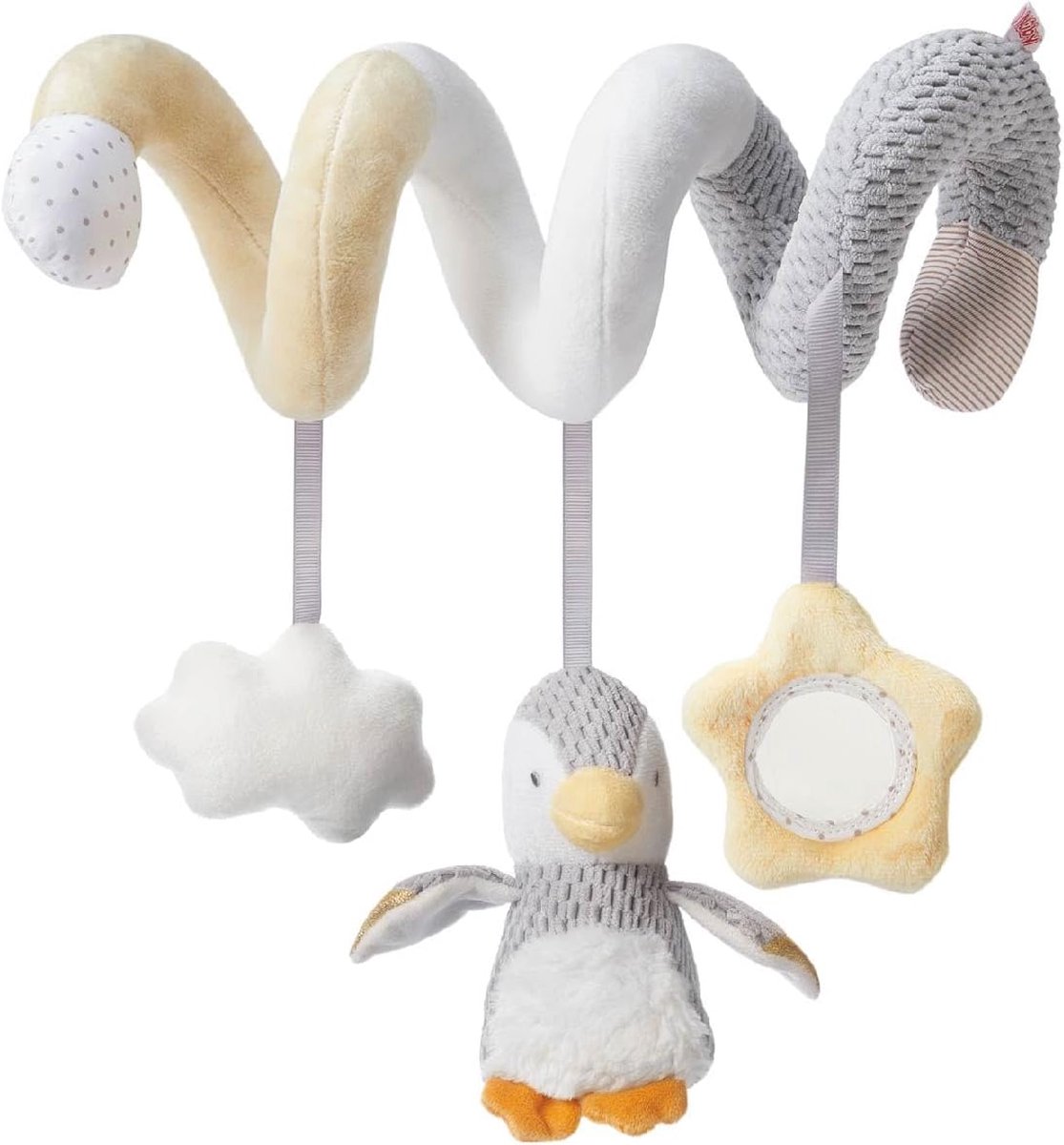 Interactief Spiraal Speelgoed voor Kinderwagens - Sensory Avontuur voor Baby's vanaf de Geboorte