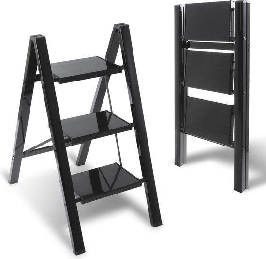 échelle Portable Yakimz Échelle Pliable 3 Marches Aluminium - Portable Et Antidérapante Pour Maison/Bureau (150kg Charge) Echelle Pliante Extérieure échelle Portable Yakimz Échelle Pliable 3 Marches Aluminium - Portable Et Antidérapante Pour Maison/Bureau (150kg Charge) Echelle Pliante Extérieure