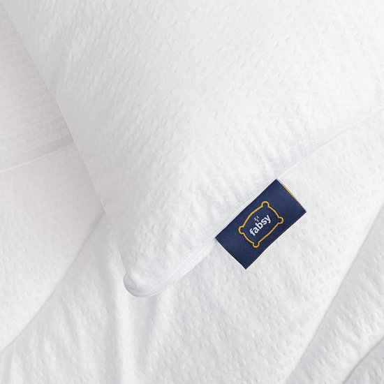 Komfortec Oreillers 50x75 cm Lot de 2, Oreiller Certifiés Oeko-TEX avec garnissage 800g, Hypoallergéniques, Lavables, (Pillow) 50x75 cm (Lot de 2) - Matelas Experience