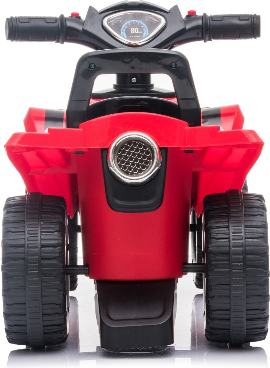 Eco Toys - Goodyear Quad Loopauto - Rood - Met LED-Licht, Muziek & Opbergruimte - Vanaf 18 Maanden - Max. 25 kg – foto 4
