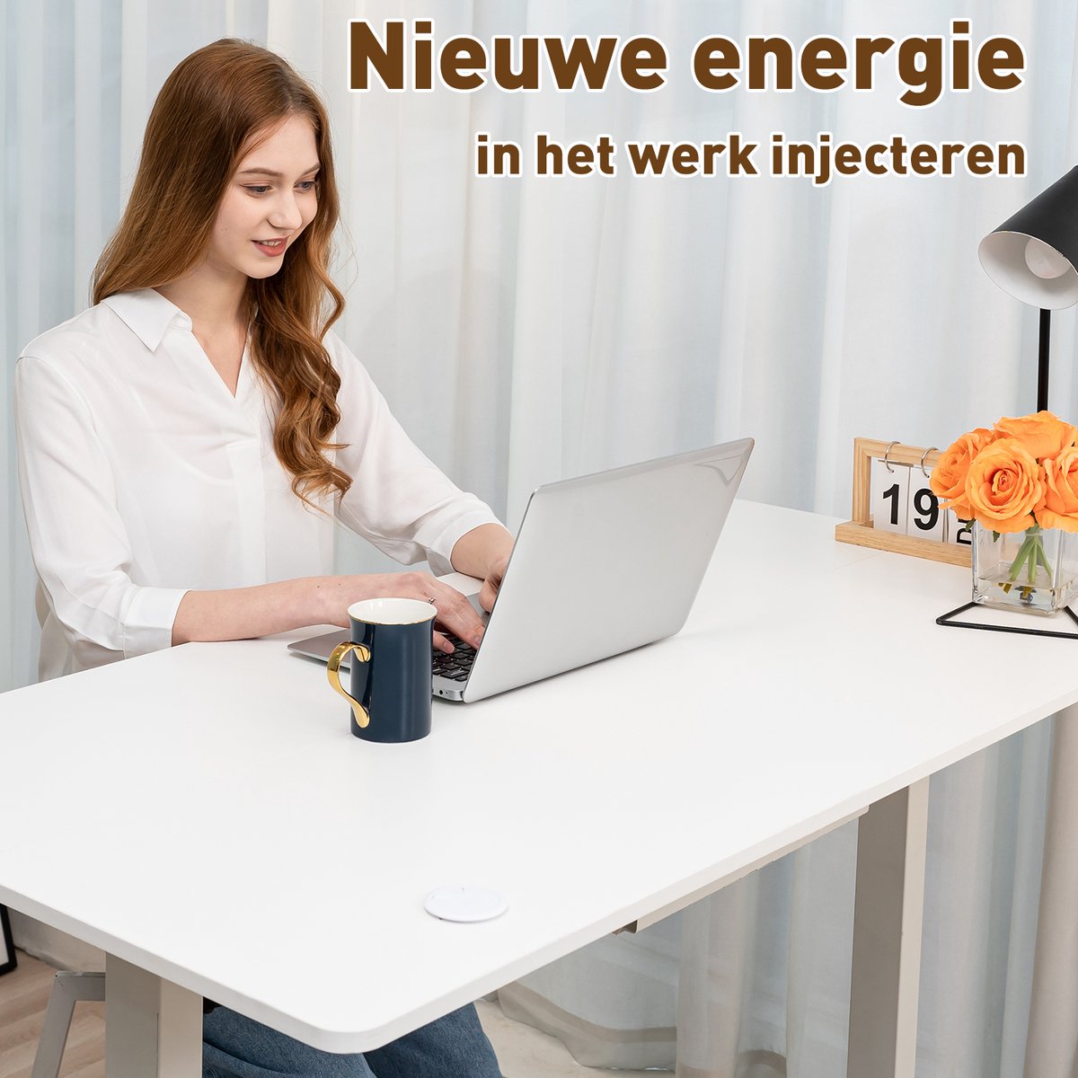 Zit-sta Elektrisch Bureau 140x70 thumbnail 6