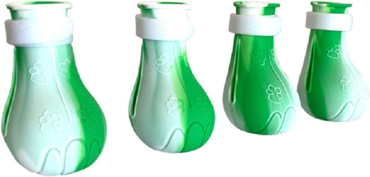 Bovista Anti Krab Katten - Anti Krab - Nagelhoesjes Kat - Kattennagels - Krab Bescherming Katten - Dierenarts - Groen - 4 Stuks