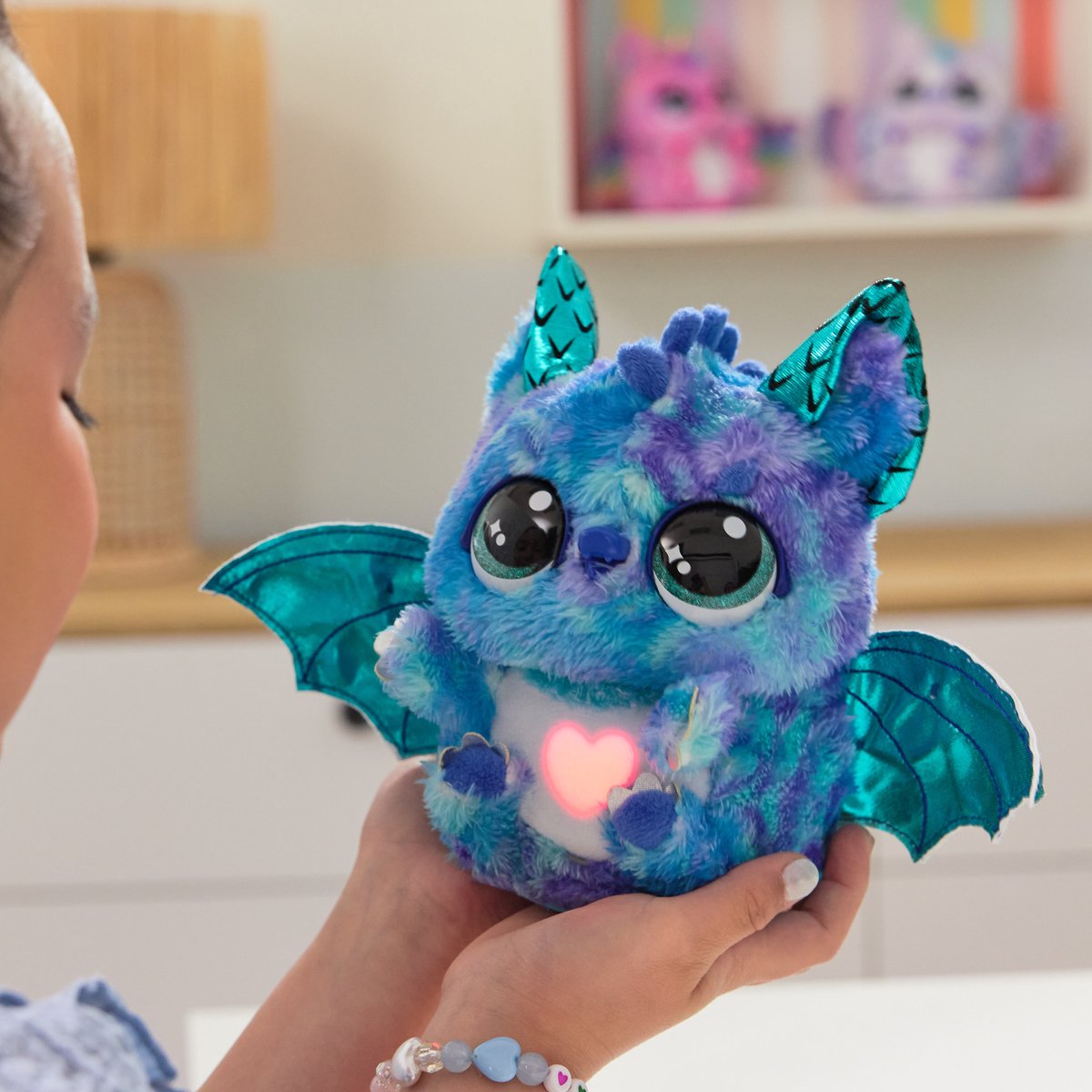 Hatchimals Alive - Mystery Hatch Draggle - Interactief verrassingsspeelgoed in een ei met mist, lichtjes en geluiden — afbeelding 14