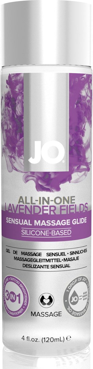 Goedkoopste System JO - All-in-One Sensual Massage Lavendel - 120 ml