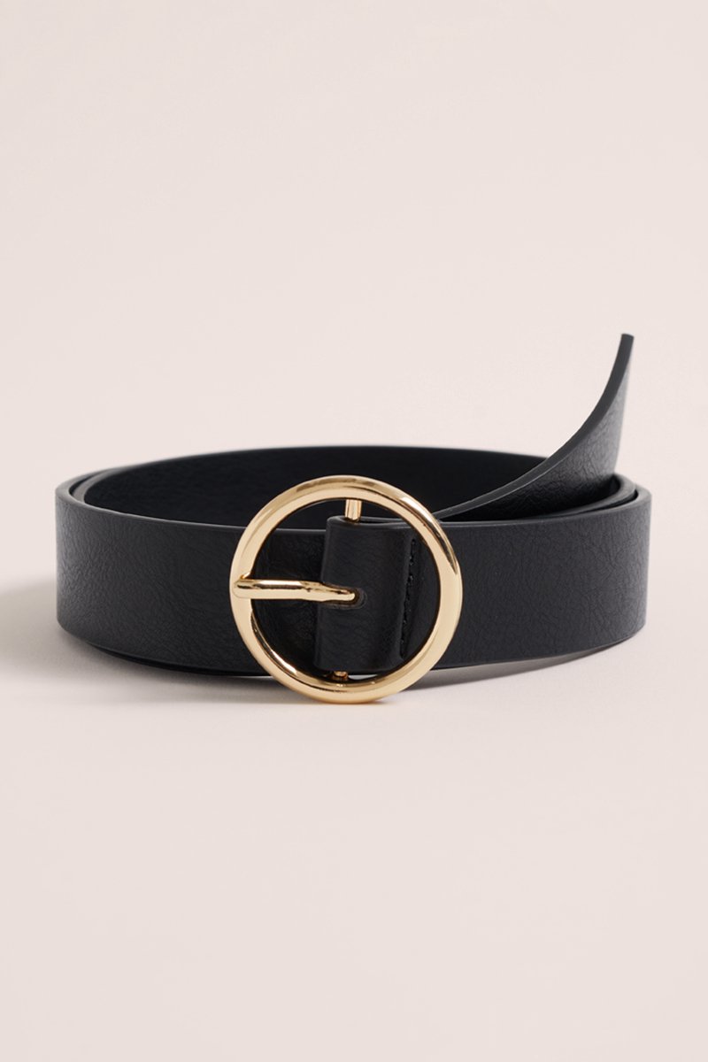 WE Fashion Dames riem met gouden gesp