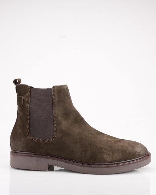 Bottes Hudson Modèle Yorke Taille 43 (UK9/US10) - Couleur Beige En Daim Et Cuir, Neuves Avec Boîte