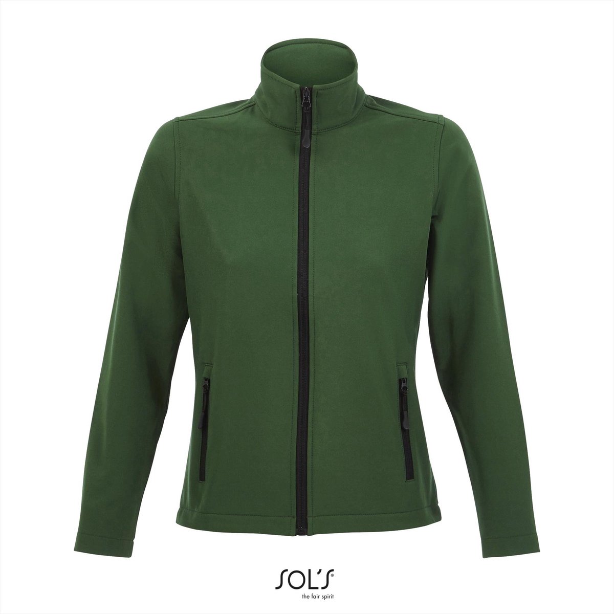 SOL'S Women´s Softshell Zip Jacket Race L838 - Bottle Green - XXL
