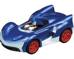 foto van 1:43 Carrera P&S Sonic the Hedgehog - Sonic Speed Star - Pull-Back Terugtrekauto