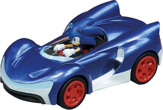Voiture Carrera Sonic Speed Star - Circuit GO Avec Sonic Le Hérisson Bleu