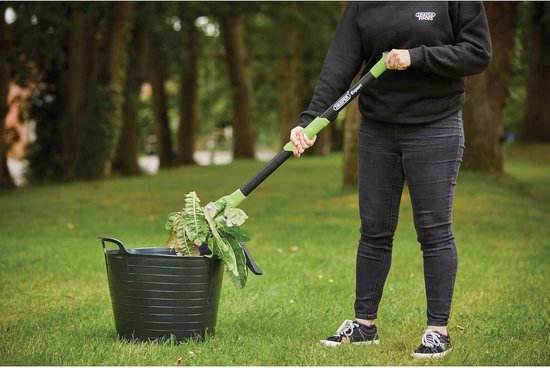 Long Handle Weed Puller with Weed Control - Green and Black by Draper van Merkloos	 — afbeelding 3