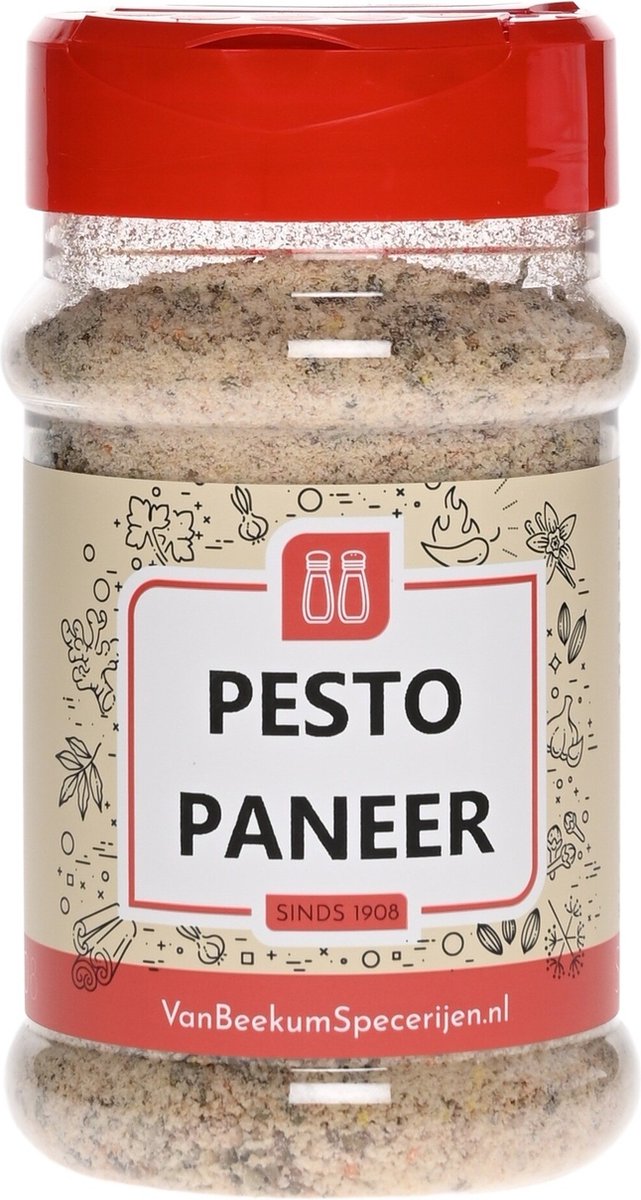 Goedkoopste Van Beekum Specerijen - Pesto Paneer - Strooibus 160 gram