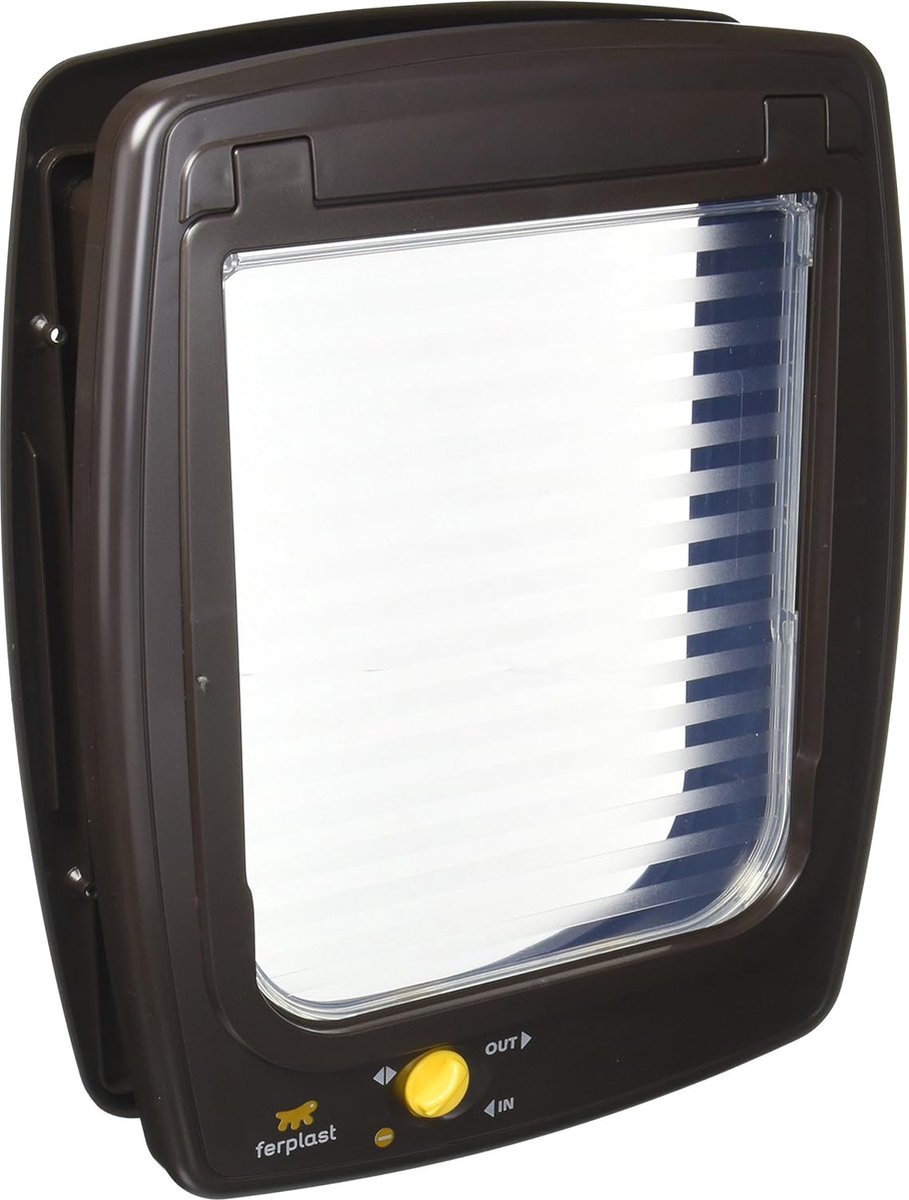 Bol.com Huisdier Draaideur Klep voor Katten en Honden - Swing 11, Bruin aanbieding