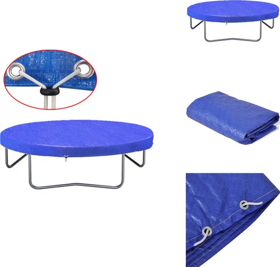 vidaXL Trampolinehoes - Trampolinehoezen - Trampoline Hoes - Trampoline Hoezen - Trampolinehoes 450-457 cm 90 g/m² PE