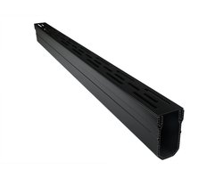 Wovar Lijngoot smal Zwart 1000 x 55 x 100 mm | Per Stuk | Afvoergoot