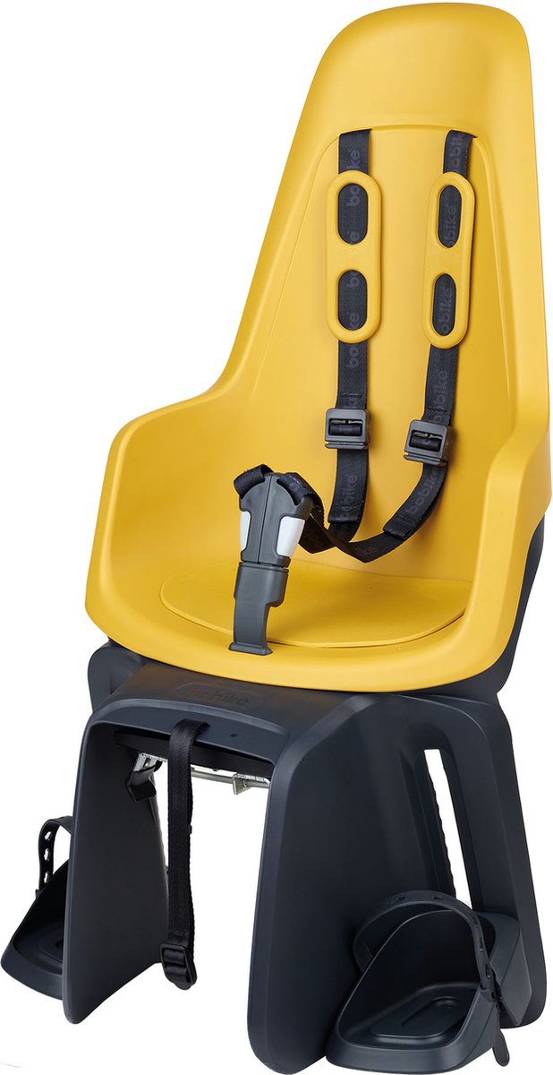 Bobike One Maxi E-BD/bagagedragermontage - Mighty Mustard