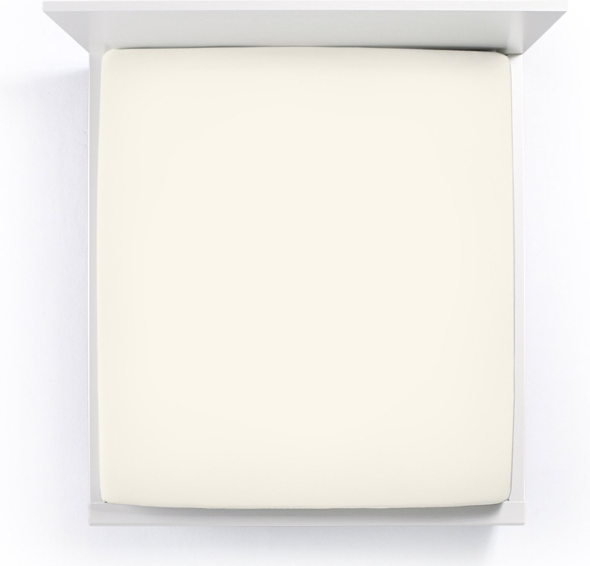 Bella Donna Jersey La Piccola Topperhoeslaken 100x190-200 cm zilver-0520