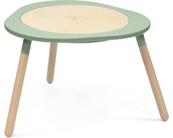 Stokke MuTable, Clover Green - 2023 Redesign - Multifunctionele kinderspeeltafel - Inclusief drie dubbelzijdige activiteitenborden - voor kinderen van 18 maanden tot 8 jaar