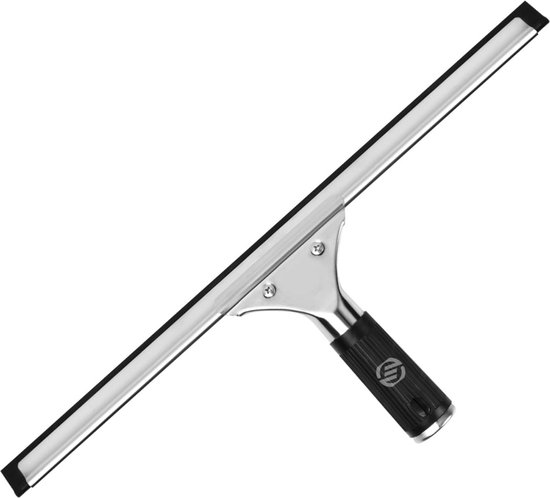 Raclette de douche extractible Equivera - nettoyeur de vitres - raclette de vitres - raclette de vitres avec manche télescopique - raclette de vitres
