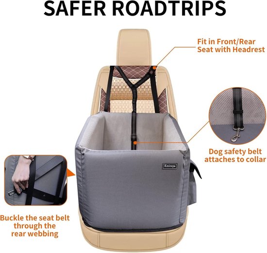 Autostoel voor kleine honden Afmetingen: 47.5 × 38 × 27,5 cm, Koop Nu! €17,50