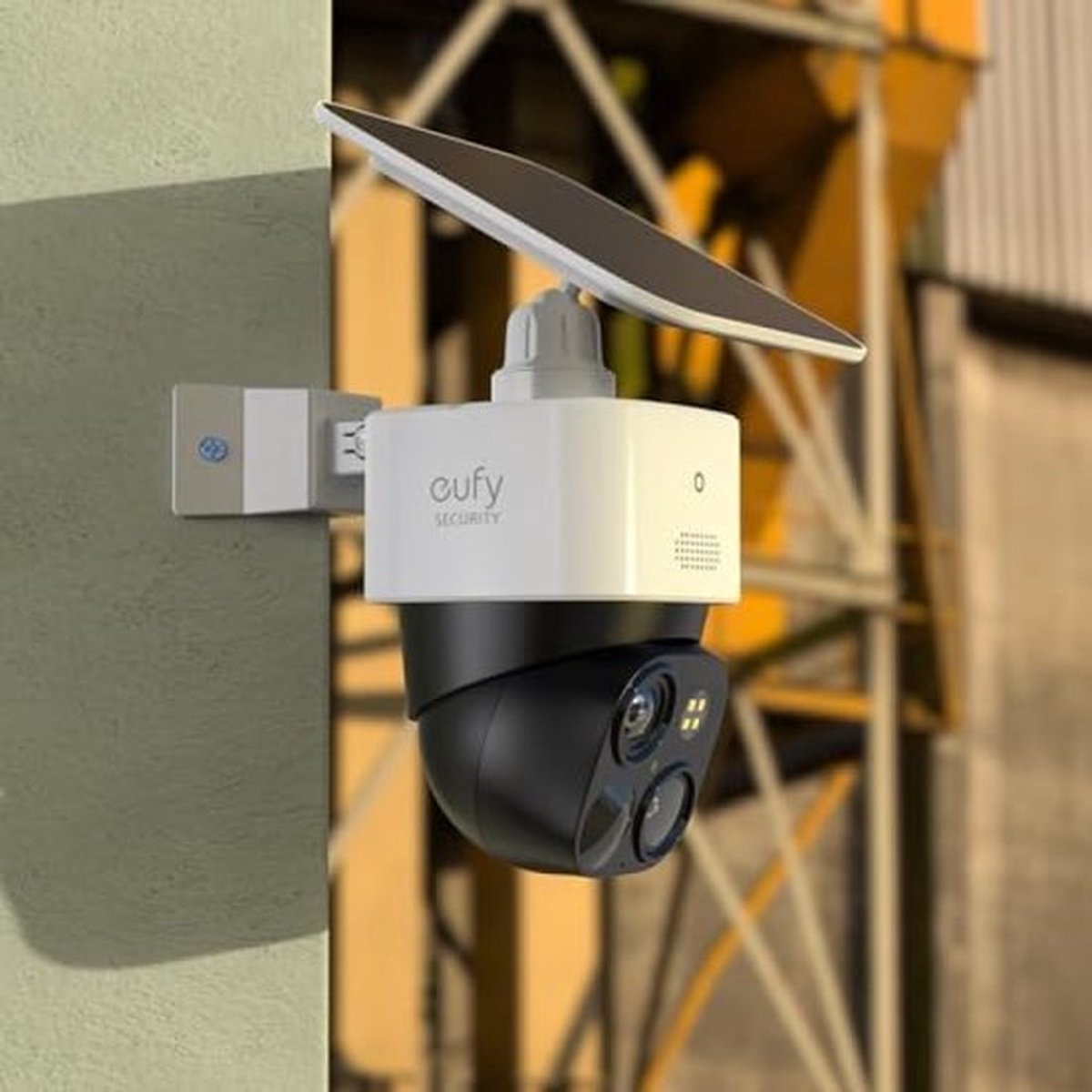 Holicfun Camera dakgoot houder voor Eufy SoloCam S340, SoloCam E30 en Eufy 4G LTE Cam S330