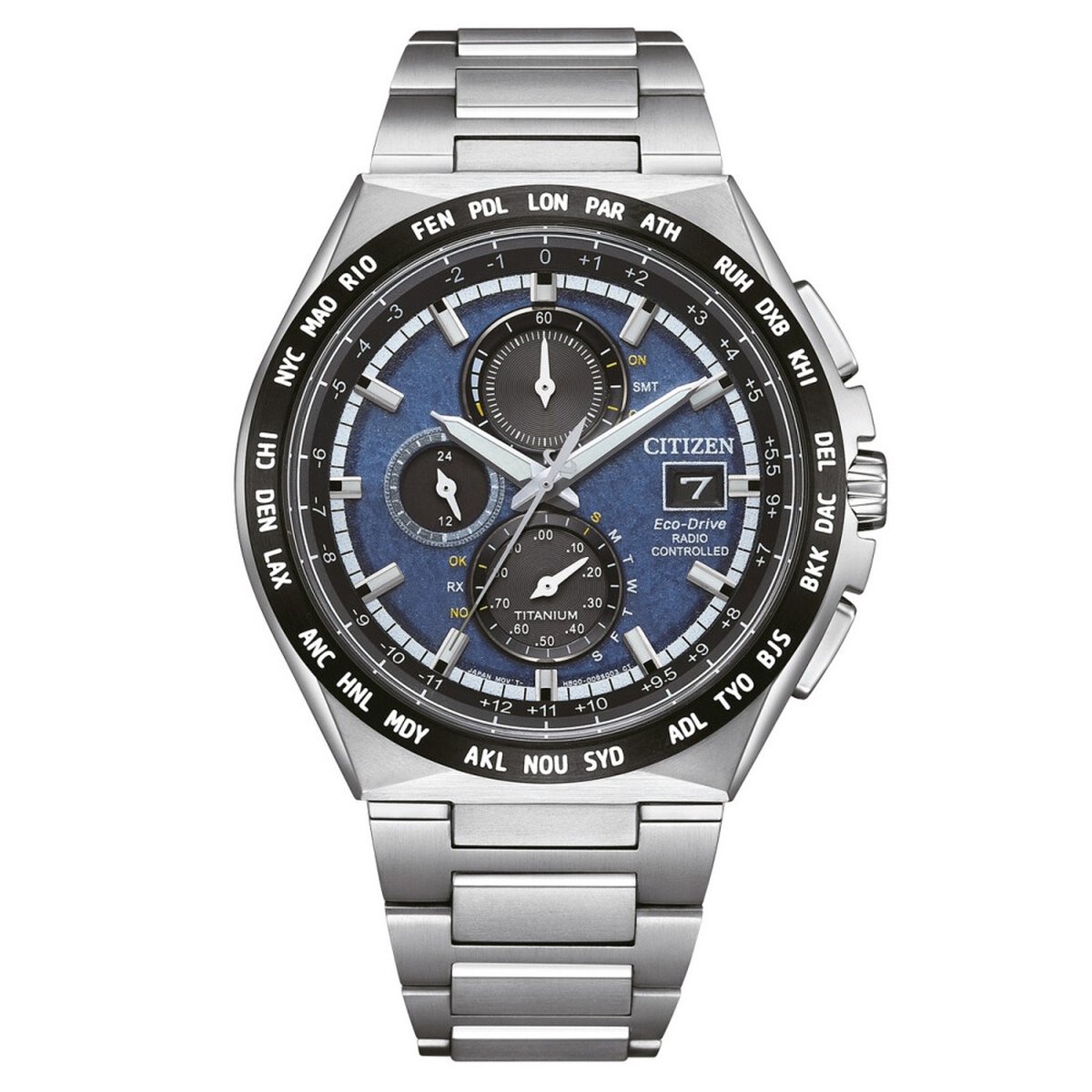 Citizen - AT8238-84L - Polshorloge - Heren - Solar - Radio Controlled Eco-Drive