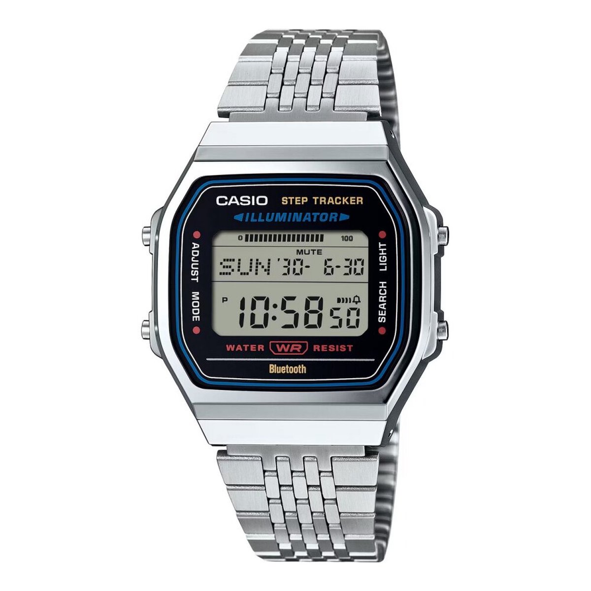 Casio - ABL-100WE-1AEF - Polshorloge - Unisex - Kwarts - Ionic