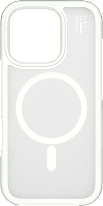 iDeal of Sweden Bumper Case MagSafe voor de Apple iPhone 16 Pro - Cloudy White