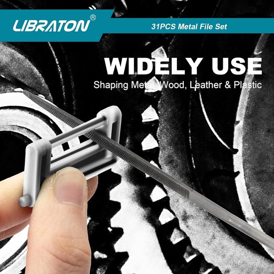 Mini Limes Aiguilles Kit De 6 Limes à Aiguilles Preciva - Acier Carbone, Poignée Caoutchouc - Pour Métal, Bois, Plastique Et Bijoux Limes Pour Bijoux Modelage