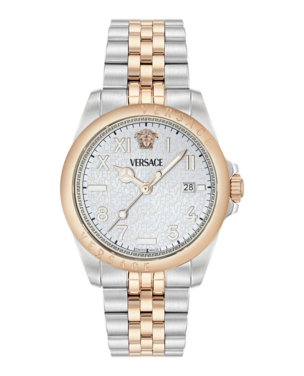 Versace Anteo VE9H00424 Horloge - Staal - Goudkleurig - Ø 41 mm