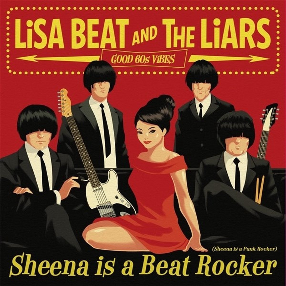 Lisa Beat And The Liars - Sheena Is A Beat Rocker (7" Single)