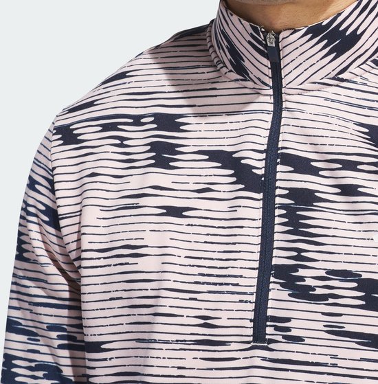 adidas Performance Ultimate365 COLD.RDY Pullover met Korte Rits - Heren - Roze- L van adidas — afbeelding 4
