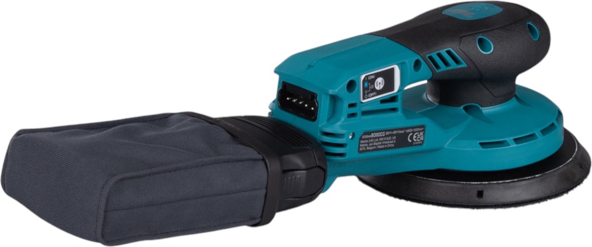 Makita BO002CGZ Accu excenter schuurmachine 150mm XGT 40 V Max Basic Body – foto 5