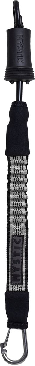 Mystic Kite Safety Leash Short - 2023 - Black / White - O/S