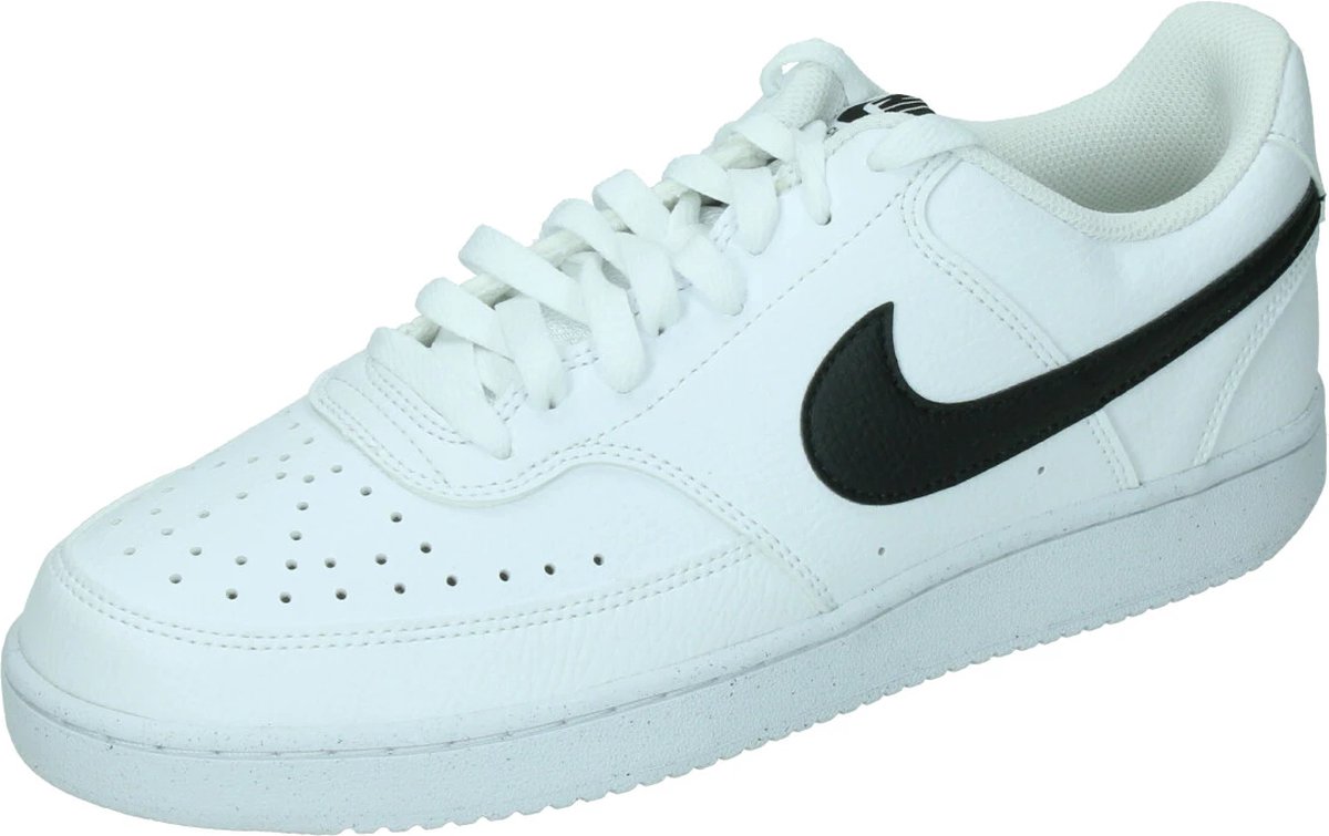 Nike Court Vision Low wit - zwart