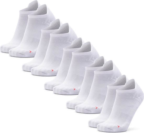 DANISH ENDURANCE Chaussettes de course courtes et légères 5 paires - technologie anti-ampoules - Taille 43-47