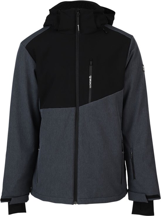 Brunotti Twinstroke Heren Softshell Jas - Grijs - XL