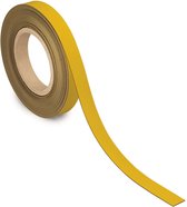MAUL Bande magnétique - jaune - métal - inscriptible - 1 pièce - 10 m x 20 mm x 1 mm