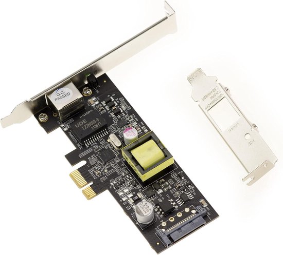 Scheda Di Rete PCIe 2.5 Gigabit PoE Intel I225-V - Power Over Ethernet 25W, Per PC Desktop E Server