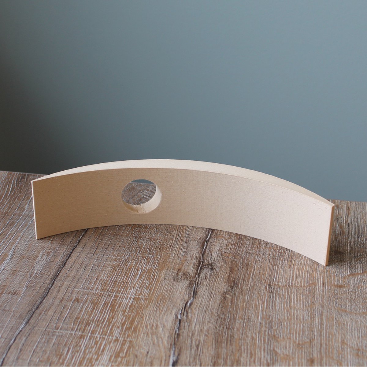3DWise - Curved Wijnfles Houder - ECO friendly - balanceren - fles houder - hout - zwevende fles - wijn standaard - bar decoratie - elegant — cadeau in Wonen & Interieur - foto 3