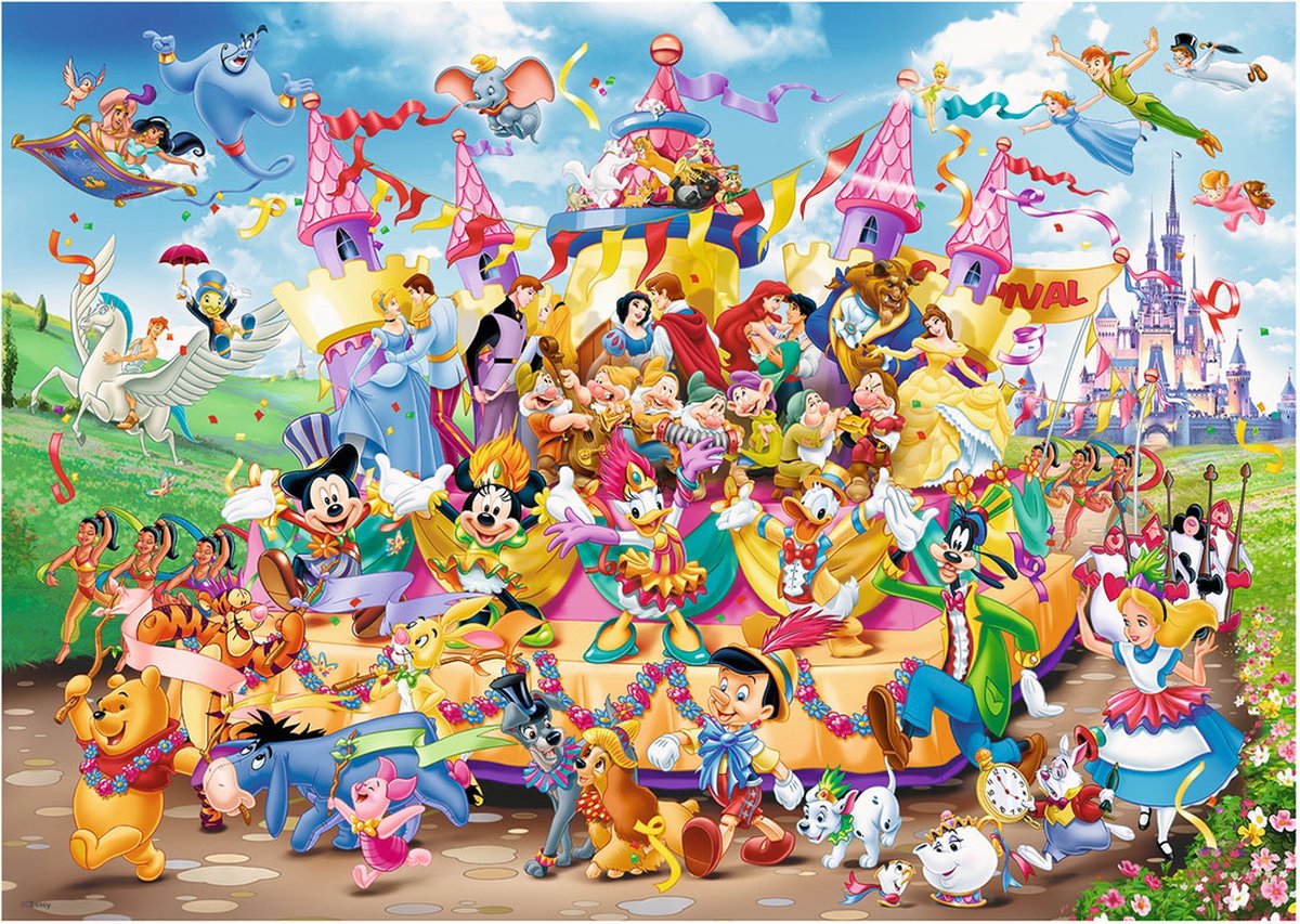 Ravensburger puzzel Disney Carnival - Legpuzzel - 1000 stukjes — afbeelding 5