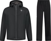Rogelli Commuter Core Fiets Regenpak Dames en Heren - Waterdicht - Regenjas en Regenbroek - Zwart - Maat 3XL