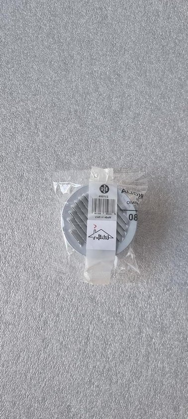 Ventilatierooster inbouwlucht aluminium - rond 80 mm - hoogwaardige kwaliteit