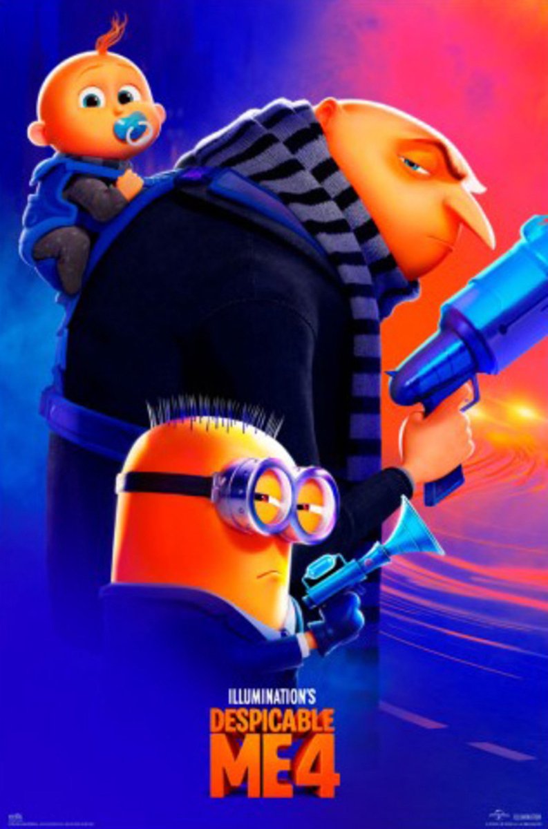 Grupo Erik Poster Despicable Me - Gru - 4 61x91,5cm Divers