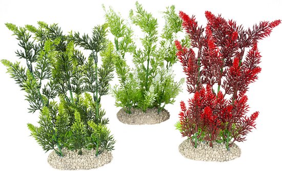 Aqua Della Decor Plant Eledea Densa - Aquarium - Kunstplant - 25 cm Assorti