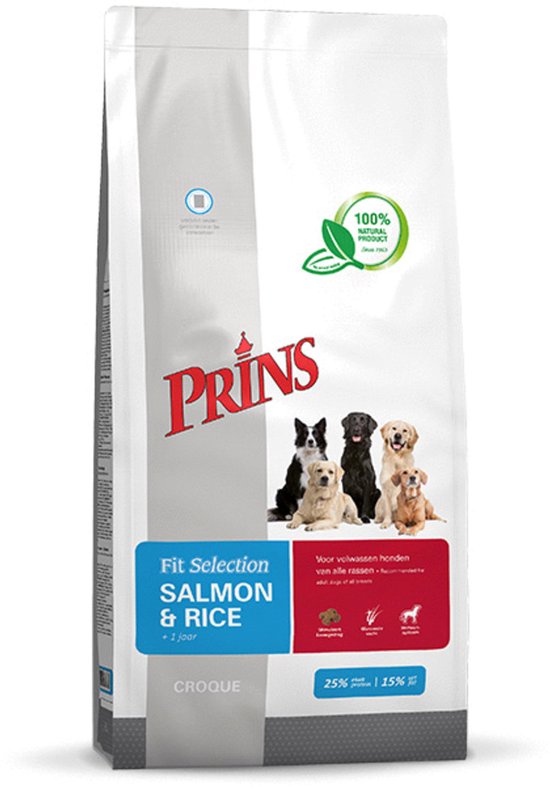 Prins Fit Selection Dog Salmon&Rice 15kg
