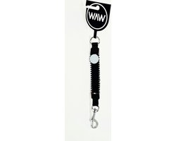 WAW easy dog walk 'schokdemper' Zwart - M - 11-15 kg