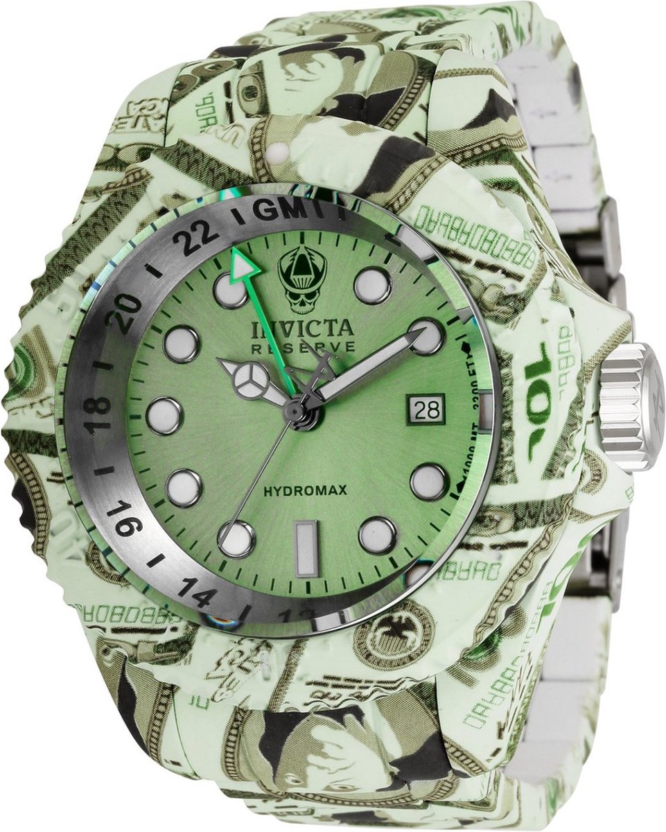 Invicta Reserve - Hydromax 34649 Quartz Herenhorloge - 52mm