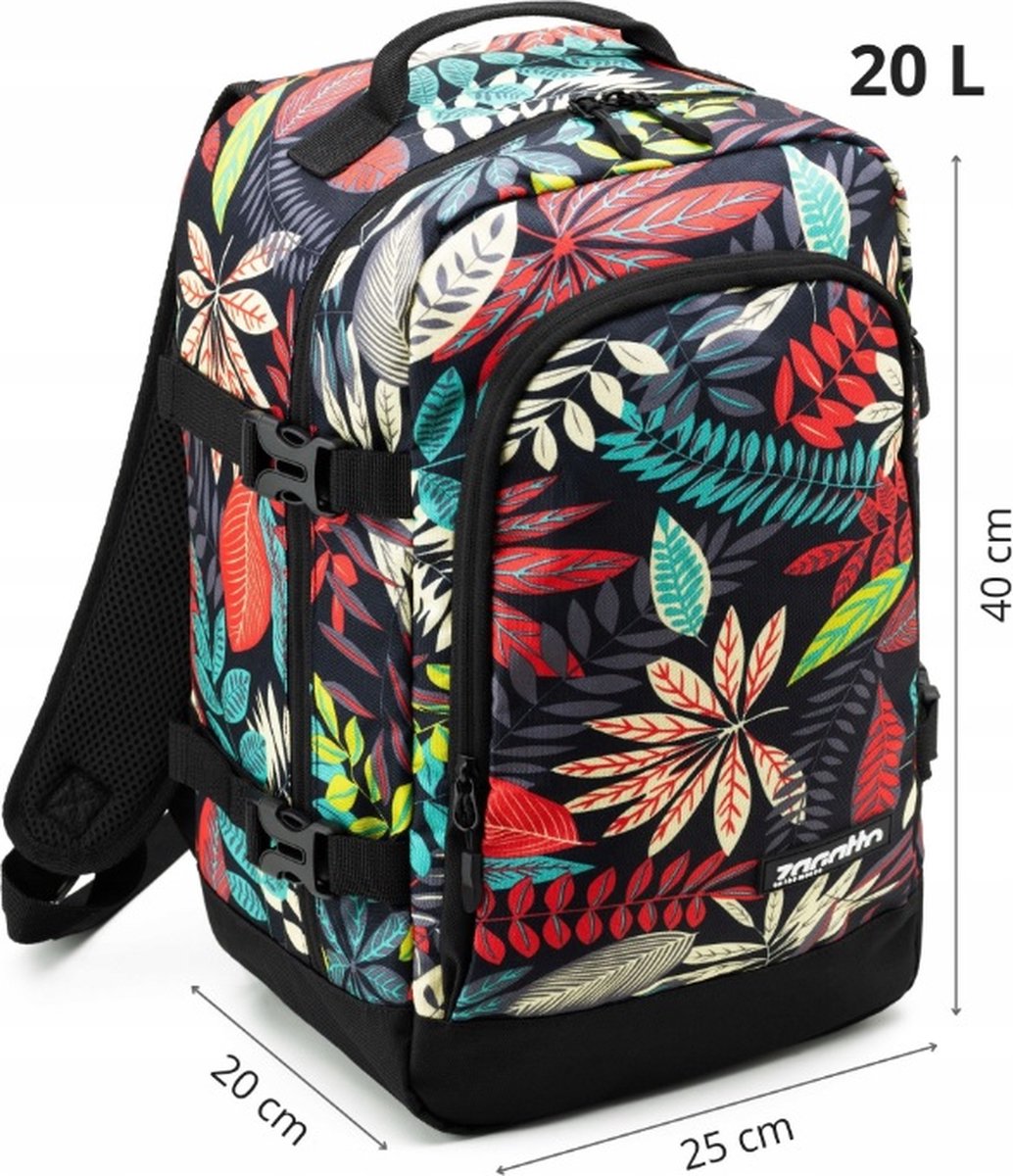 Ryanair Rucksack 40x25x20 Reise Handgepäck Flugzeug Wizzair Discover unter Sitz