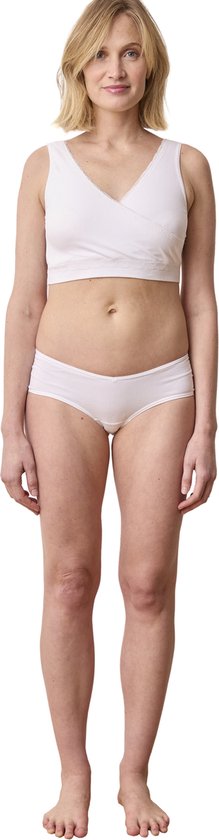 Vertbaudet Lot de 2 brassières croisées grossesse et allaitement finition dentelle