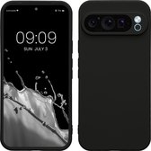 kwmobile coque de téléphone adaptée à Google Pixel 9 Pro XL - Coque pour smartphone - Découpe précise pour appareil photo - En noir mat